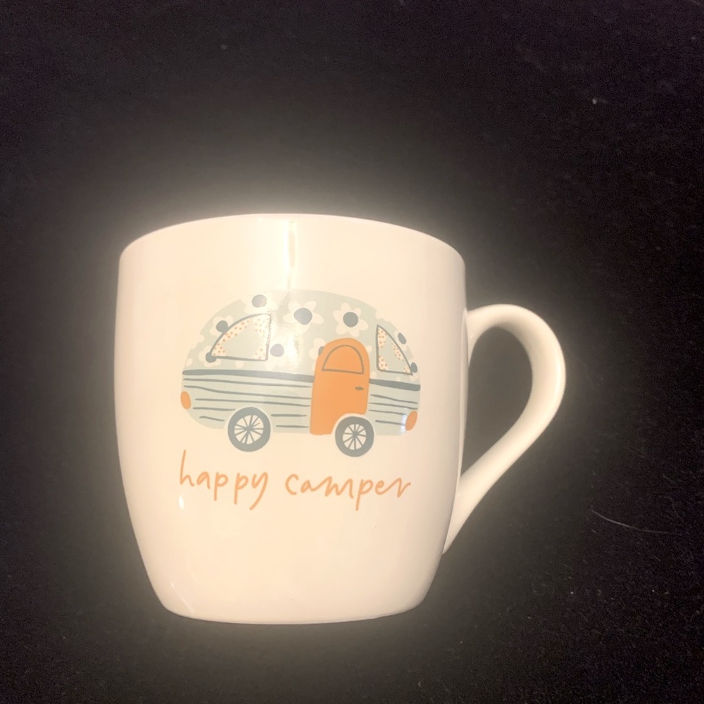 HAPPY CAMPER retro mug